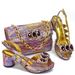 Women's Shoes Hot Selling Shoe And Bag Set Combination, Fish Mouth Sandals, Clutch Bag (soft) Italian Style_vogvips.com