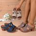 New Arrival Fish Mouth High Heel Sandals Cut Out Breathable Small Slippers For Women_vogvips.com