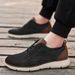 Euro Step Spring And Summer New Men's Sports Casual Fashion Lightweight Breathable Slip-On Dad Large Single Shoes Size 48_vogvips.com