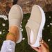 Shoes, Women's Semi-support Casual Shoes, Plus Size Women's Shoes, Flying Mesh Shoes, One-foot Shoes, Women's Shoes_vogvips.com