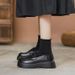 JK Uniform Small Leather Shoes Women's Soft-soled Campus Loafers Soft Leather Single Shoes_vogvips.com