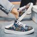 Canvas Shoes For Men, Spring Niche Fashion Brand, Sports Breathable Board Shoes, Men's Versatile, No Heels, One Foot_vogvips.com