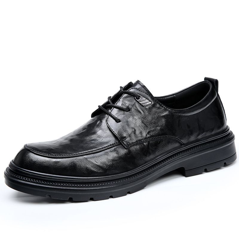 European Warm Series High-End For Men 2025 Spring New Genuine Leather Business Formal Breathable Casual Groomsmen Wedding Shoes_vogvips.com