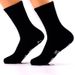 Mid-tube socks cotton socks casual sports creative socks sole letter non-slip adhesive floor socks_vogvips.com