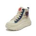 High-top Snow Boots Women's Velvet Thickened Warm And Non-slip Thick-soled Heightened Cold-proof Cotton Shoes_vogvips.com