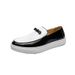 Suitable For All Seasons Large Men's Leather Shoes Size 38-47 Slip-On Lazy Casual Shiny Loafers Sneakers_vogvips.com