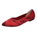 Eggroll European American Princess Spring And Autumn Fly-knit Single 40, 41, 43, Large Size Women's Shoes, Soft Sole,_vogvips.com
