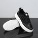 Men's Spring Summer Breathable Casual Sporty Platform Sneakers Height Increasing Thick Sole White Trendy D29_vogvips.com