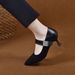 Pointed-toe High-heeled For Women, 2024 Spring New Model, European American Style, Simple And Elegant Small Pumps With A_vogvips.com