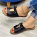 2025 Large Shoes New Summer Hollow Women's And Slippers Bow Sandals For Women_vogvips.com