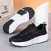 Large Walking Shoes For Middle-aged Elderly, Sizes 38-48, Men's And Women's Fly-knit Mesh Sports Running Soft-soled Dad_vogvips.com