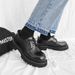 Instagram Summer Youth Small Leather Shoes Breathable British Style Versatile Casual Round Head Thick Sole Heightened_vogvips.com