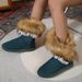 Women's Shoes Round Toe Flat Wool And Fleece Warm Cotton Boots_vogvips.com