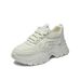 Ins Korean Style New Dad For Women 2025 Spring Student Sports Running Casual Shoes Thick Sole Height Increasing 8821_vogvips.com