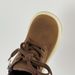 Kids' Fashion Mid-Calf Boots - Soft Sole, Slip-Resistant, Breathable PU Leather, Side Zipper, Unisex Yellow & Brown (Sizes 26-37)_vogvips.com