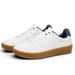 Cityverse Unisex Athletic Casual Shoes, Vintage Style, White Sneakers, Skate Shoes._vogvips.com