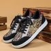 Cross-Border Hot-Selling European And American Style Unisex Leopard Print Personality Skateboard Retro Casual Sports_vogvips.com