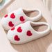 Women Indoor Slippers Warm Plush Home Slipper Autumn Winter Shoes Woman House Flat Floor Soft Silent Slides For Bedroom_vogvips.com