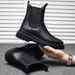 European Warm Series 2025 Autumn Winter Men's High-top Martin Boots Youth Outdoor Black Cotton New Fashion Casual Shoes_vogvips.com