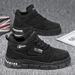European Warm Series Men's Martin Autumn New High-top Work Trendy Versatile Thick-soled Sneakers Casual Shoes Short Boots_vogvips.com