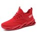 Men's Fly-knit Summer Breathable 2025 Black Trendy Non-slip Mesh Shoes, Cross-border Men's Sports Running Casual Shoes_vogvips.com