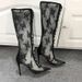 Lace Fishnet Over-The-Knee Boots For Women, Pointed Toe Stiletto High Heels, Sexy Hollow Mesh Long Boots, 2026 New Model_vogvips.com
