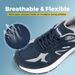 FitVille Newest Walking Shoes Men Wide Width Sneakers With Arch Support For Flat Feet Heel Pain Relief Plantar Fasciitis_vogvips.com
