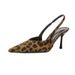 trending Niche French Leopard Print High-heeled Shoes, Closed-toe Sandals, New Early Spring Elegant Pointed-toe_vogvips.com