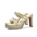 Black High-heeled Shoes Comfortable To Wear, 2026 Summer New Mule Shoes, Thick-soled Sandals For Petite Women, 10cm_vogvips.com