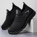 Men's Large-size Casual Fly-knit Mesh Breathable Sports Versatile Men's Shoes, Soft-soled Comfortable Single Shoes_vogvips.com