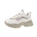 Soft Sports And Leisure For Children New Autumn Campus Niche Low Top Women's Versatile Thick Soled Dad Shoes_vogvips.com