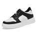 Breathable Invisible Inner Height Increase Men's Shoes Soft Baseplate Shoes Men's Casual Breathable Small Black And White Red Shoes_vogvips.com