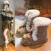 2025 Winter New Fleece-Lined Thickened Super Warm Thick-Soled Snow Boots High Tube Fashion Versatile Cute Student Plus_vogvips.com
