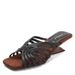 French-style Thin-strap Fashion Sandals With Square Toe And Unique Heel Design, New Summer Outdoor Women's Slippers_vogvips.com