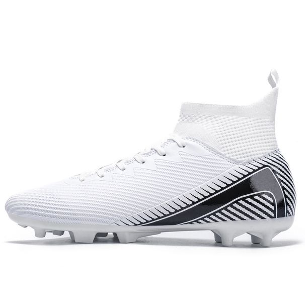 New High Top Adult Football Shoes For Men And Women With Long Spikes And Broken Spikes, Outdoor Student Professional Football Shoes_vogvips.com
