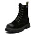 Martin Boots Casual Short Boots Thick Sole Heightening Retro Leather Men's Boots_vogvips.com