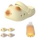 New Waterproof Anti Slip Paw Slippers Closed Toe Soft Bottom Small Cat Mules Outdoor Indoor_vogvips.com