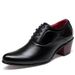 2021 Fashion Trend Casual Korean Style Trendy Personality Pointed Toe Wedding Leather Men's Height Increasing Business_vogvips.com