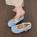 French-style Sweet Mary Jane For Women, 2026 Spring New Popular Model, Elegant Flat To Pair With Skirts, Gentle Shoes_vogvips.com