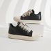 Women Ankle Boots For Woman's Lace-Up Round Toe High-Tops Platform Vulcanize Shoes Lovers Thick Shoelace Casual Sneakers_vogvips.com