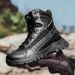 2025 New Outdoor Wear-resistant Hiking Boots Men's Hiking Training Boots Combat Boots Camouflage High Top Boots_vogvips.com