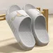 Men's Slippers Outdoor Shoes Summer Home Thick Soled Slides Anti-slip Sports Shoes Cool Slippers Flips Flops Soft Bathroom Clogs_vogvips.com