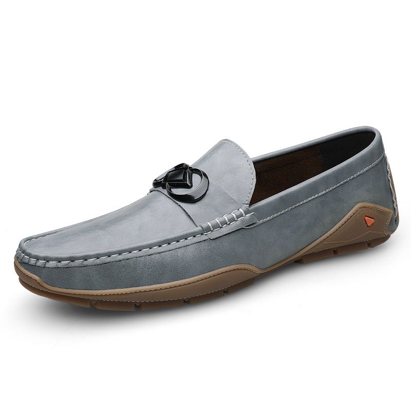 Leather Shoes Men's Leather Casual Leather Shoes Lazy Loafers Men's Shoes Generation_vogvips.com