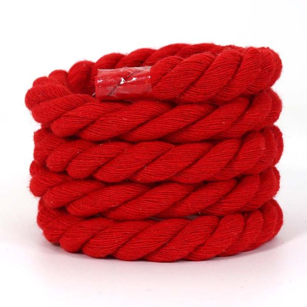 Shoelaces Source Pure Color Round Three Strand Cotton Rope 12mm Color Creative Ins Style White Shoes Suitable For Shoelaces_vogvips.com