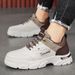 European Warm Series Shoes 2025 New Autumn Men's Height-Increasing Sports Work Sneakers Youth Casual Low-Top Martin Boots_vogvips.com