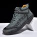 Spring And Autumn Cross-border Hand-sewn Shoes, Soft Loafers, Men's Casual Leather Shoes_vogvips.com