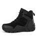 High-top Boots Men Outdoor Thick-soled Shock-absorbing Combat Boots Men Soft Durable Casual Lace-up Comfortable Hiking Shoes Men_vogvips.com