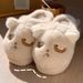 Funny Puppy Cotton Men Women Couples Non-Slip Home Indoor Warm Cute Thickened Plush Slippers For Autumn And Winter_vogvips.com