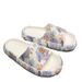 Women's Summer Slippers Home Use, Korean Style, Trendy Ins, Thick Sole, Comfortable, Casual, Non-Slip, Bathing, Outdoor_vogvips.com