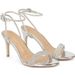 2025 New European And American Style Snake-Shaped Rhinestone Stiletto Roman One-Strap Cross Strap Open-Toe Sandals For_vogvips.com